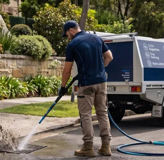 Drain odour treatment in East Hills